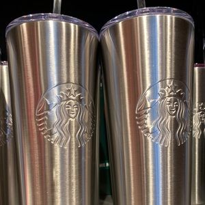 Starbucks Chrome Cold Cup 2020*Holiday*